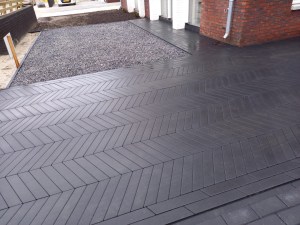 Opritsteen 40x8x8cm RMN Punto Nero A. van Elk BV